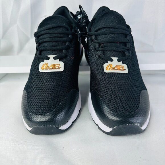 Fubu Womens Kole Memory Foam Black Adjustable Lace Up Athletic Shoes Size US 9 - Picture 9 of 12